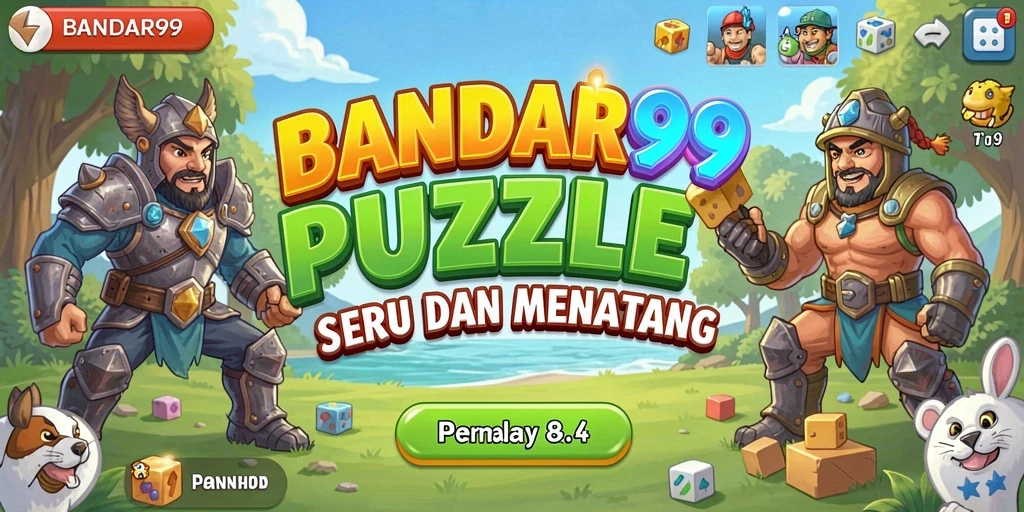 Tangkapan layar utama BANDAR99 menampilkan gameplay Puzzle yang mengasyikkan.