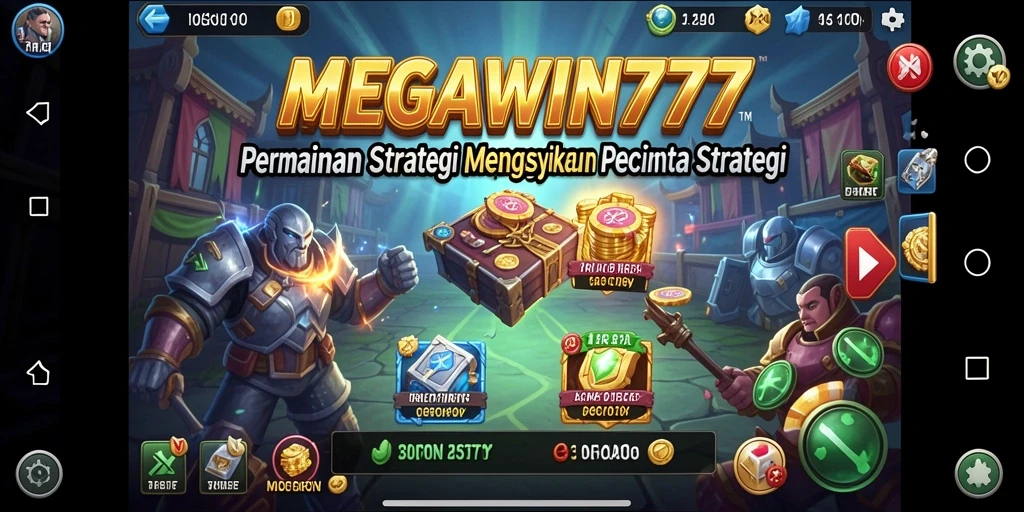 Gameplay seru MEGAWIN777 dalam aksi strategi yang mendebarkan.