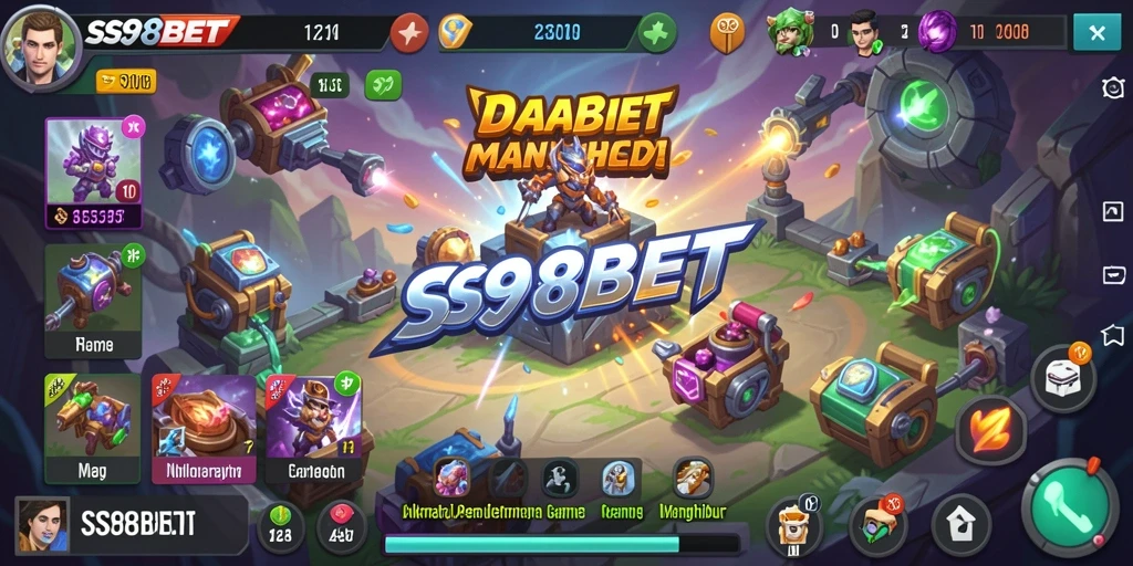 Screenshot gameplay SS88BET menampilkan suasana permainan Idle yang seru.