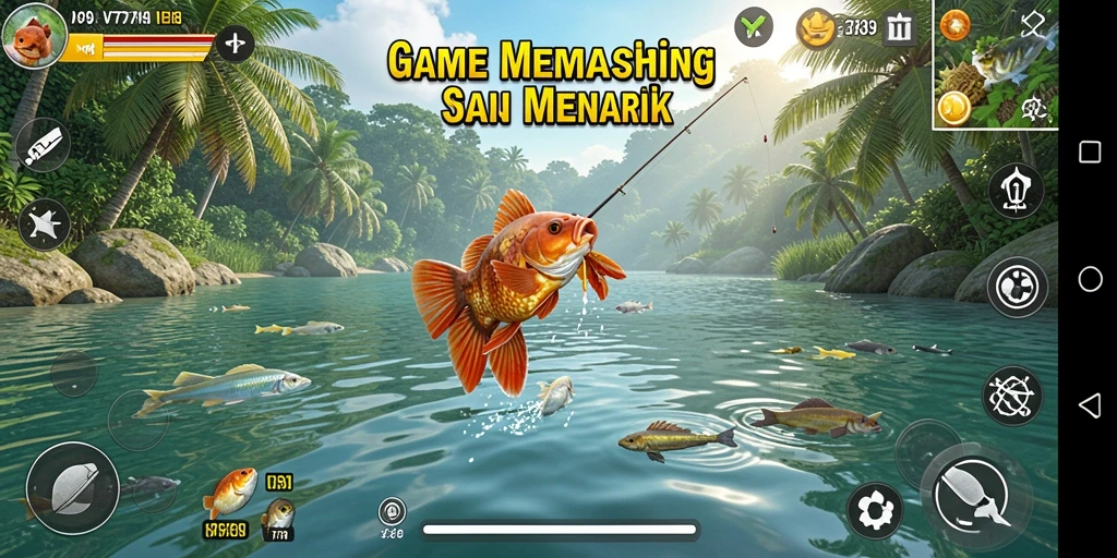 Tangkapan besar dalam gameplay VT789 yang menegangkan.